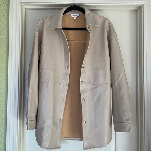 Bohme Florence shirt jacket beige Size M - Picture 2 of 6